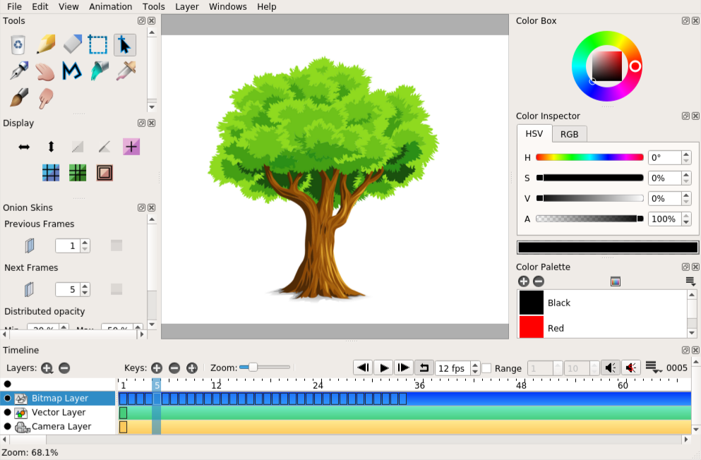 Pencil 2d clearance animation